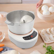 Large Capacity 5L Tabletop Electric Household Flour Mixer Kneading Machine New