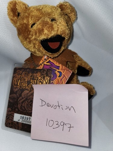 Grateful Dead Bean Bear Devotion Limited Edition 7" Numbered 2000 LIQUID BLUE #2