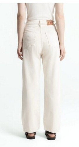 Kings Of Indigo Womens Liora Cropped Beige Jeans, W26/L29, BNWT, Free P&P *Cool* - Picture 2 of 16