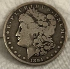 1894-O Morgan Silver Dollar Coin Grade For Yourself!