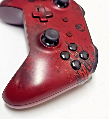 Microsoft Xbox One S Gears of War 4 Limited Edition 2 TB Crimson Red Console - Picture 6 of 16