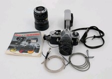 PENTAX ME SLR 35mm Film Camera w/ SMC PENTAX-M 50mm Lens  Sigma Zoom 28-70mm