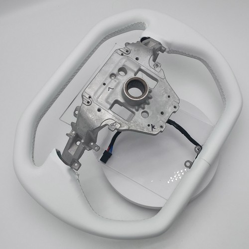 Cybertruck Yoke Steering Wheel For Tesla Refreshed Model Y 2025 w/ Heated - Picture 8 of 10