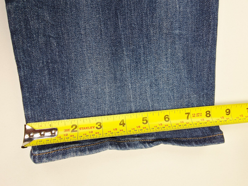 American Eagle Outfitters 44X32 Mens Original Straight Airflex+ Blue Denim Jeans - Picture 6 of 12