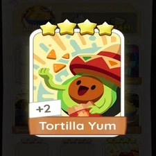 Tortilla Yum-MONO_POLY_GO 4⭐️STICKERS CARDS ⚡️ FAST SEND ⚡️