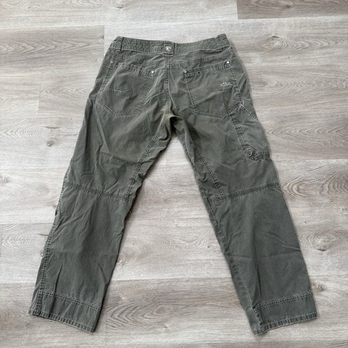 Kuhl Men's Revolvr Vintage Patina Dye Olive Pants Size 34x30 Outdoor Hiking - Picture 13 of 14