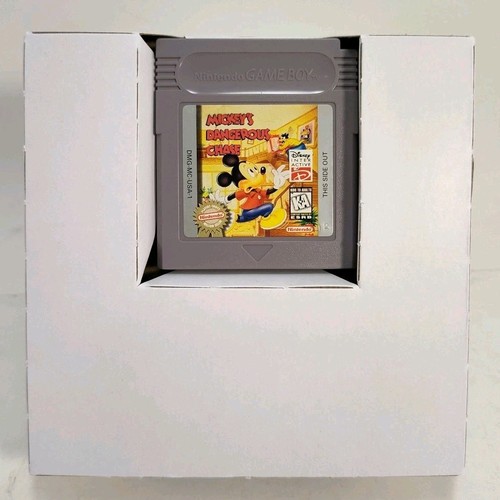 Juego Mickeys Dangerous Chase Nintendo Game Boy probado y completo en caja - Imagen 9 de 20