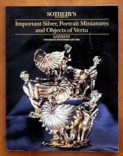 Sotheby's. Important Silver, Portrait Miniatures and Objects of Vertu, 1991.
