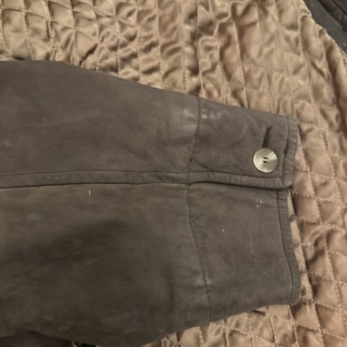 Structure Leather Jacket size L Fireman Clasp VTG 90s (Slight Wear on sleeve) - Picture 8 of 8