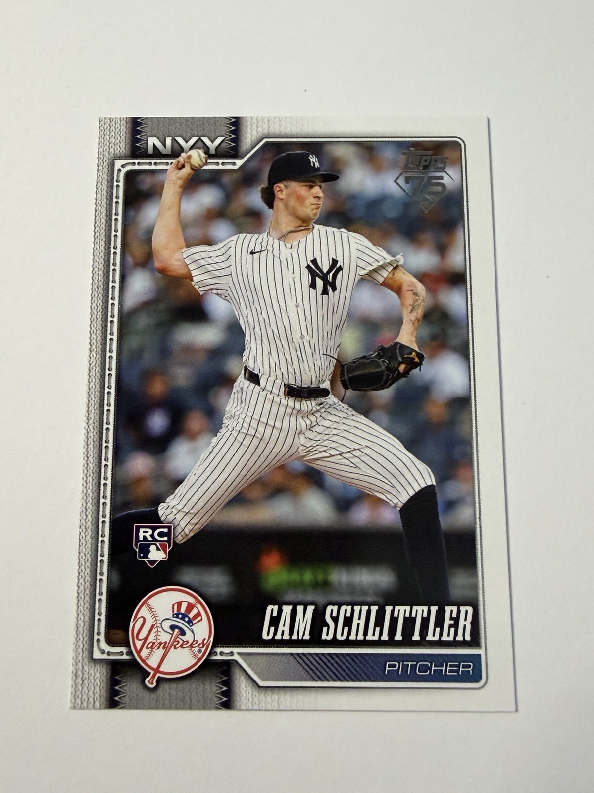 2026 Topps Series 1 - Cam Schlittler #111 (RC)