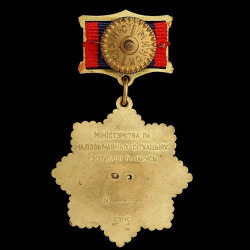 Belarus Ministry of Emergency Situations Merit Medal - Picture 2 of 2
