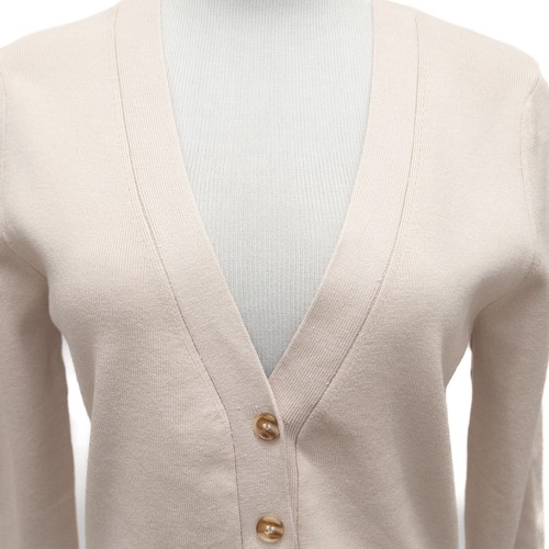 Revolve One grau Haferflocken Tag Mohair Mischung Knopfleiste Strickjacke Größe Small - Bild 5 von 11