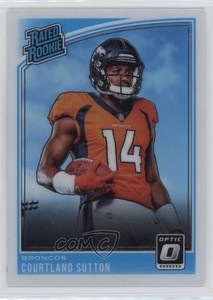 2018 Donruss Optic Rated Rookie Courtland Sutton #162 Rookie RC