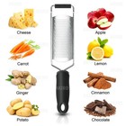 AKIRO 304 Stainless Steel Cheese Grater Lemon Zester Potato Slicer Rust-Proof