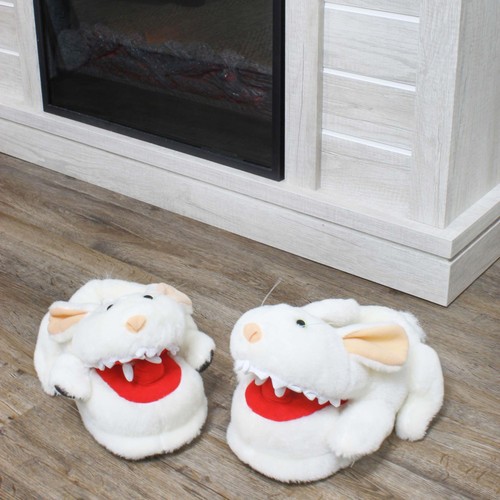 Monty Python Rabbit w/ Big Pointy Teeth Slippers by Toy Vault - Picture 3 of 7