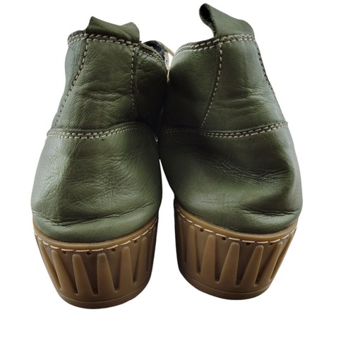 Spring Step Ankle Booties Womens 41 9.5-10 Nespea Desert Olive Green Bohemian - Picture 2 of 7