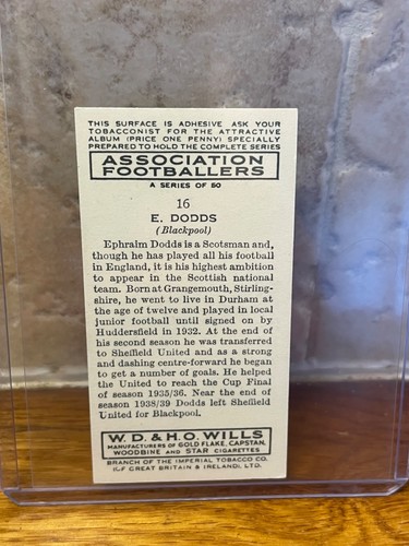 1939-40 Wills's Association Footballers (Pick Your Cards) - Bild 33 von 101