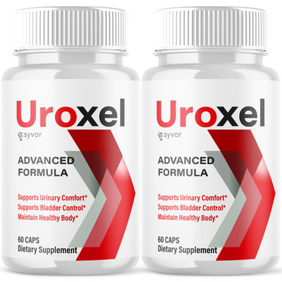 (2 Pack) Uroxel Advanced Male Pills Uro Xel Formula Max Supplement 120 Capsules