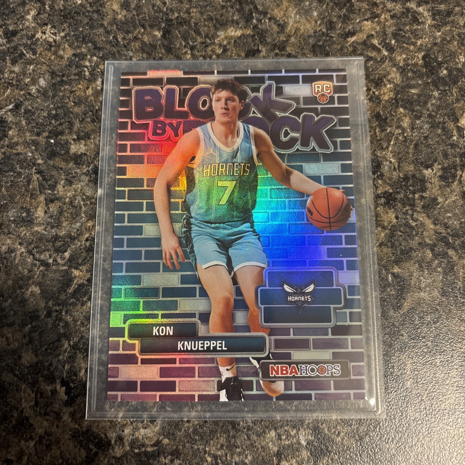 2025 Topps NBA Hoops BYB-4 Kon Knueppel Block By Block CASE HIT EARLY RELEASE!!!