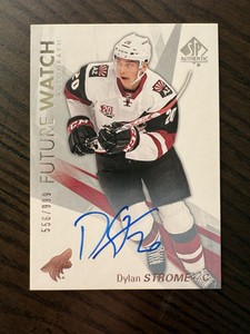 2016-17 SP Authentic Hockey DYLAN STROME /999 Future Watch Autograph Card