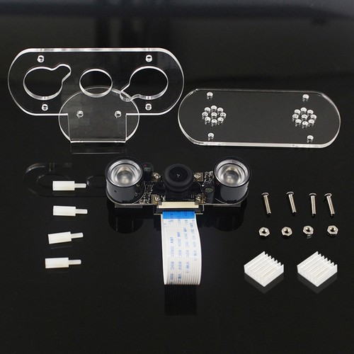 5MP OV5647 Einstellbarer Fokus Fischaugen Kamera Modul für Raspberry Pi 4 Model B 4B - Bild 7 von 11