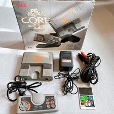NEC PC Engine CoreGrafx II Console System PI-TG7 in Box Turbo Pad Tested Working