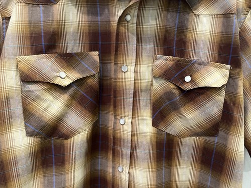 Cowboy Legend Herren Large Pearl Snap Western Cowboy Kurzarm Hemd - Bild 3 von 5