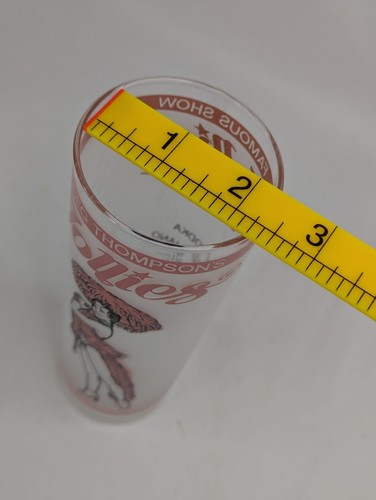 Libbey Glas Becher Greg Thompson's Follies Hampton Princess Hotel 7" - Bild 12 von 14