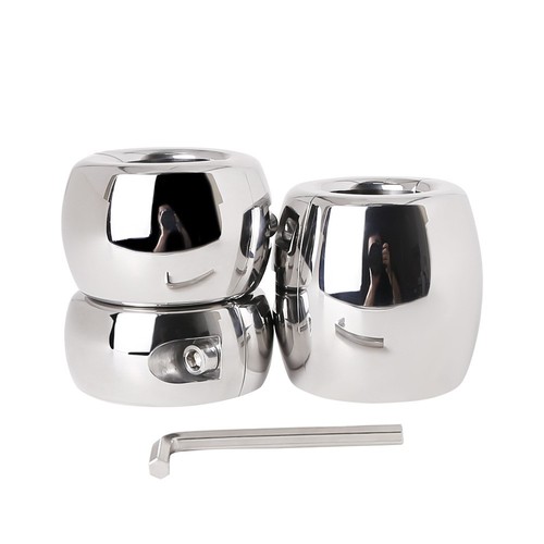 1PC Men Ball Stretcher Weight 304 Stainless Steel Ball Stretching Weights - Picture 80 of 91
