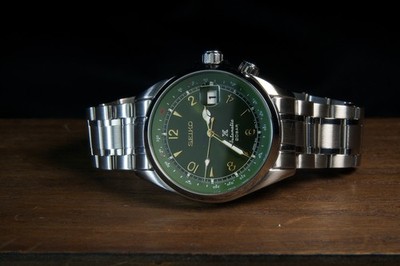 時計 SEIKO 7S26-00D0Automatic Watch Green D Seiko Alpinist Style Green Dial 7S26 Automatic Men's Watch Pre