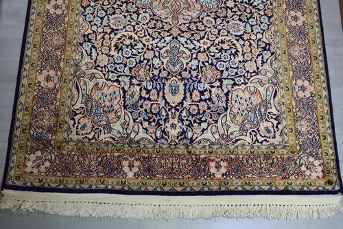 Teppich Seide Läufer Handgeknüpft Traditionell Orientteppich AG225 - Bild 4 von 6