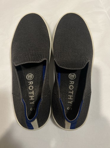 Rothy's The Sneaker Steel Gray Slip On Comfort Shoes Women's Size 7 GUC - Bild 5 von 8