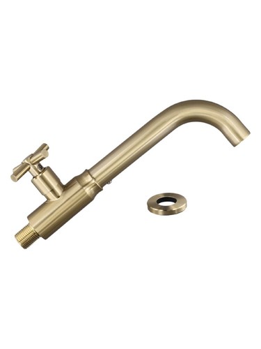 Elegante SUS304 Edelstahl Wandmontage Wasserhahn für Garten Badezimmer Waschbecken - Bild 15 von 55