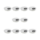 10 Pcs Schreibtisch Lochabdeckung Kabelblende Drahtlochabdeckung