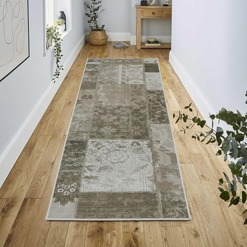 Sage Green Washable Runner Rug with Non-Slip 8' x 2'6" (Rectangular) Olive - Bild 1 von 6