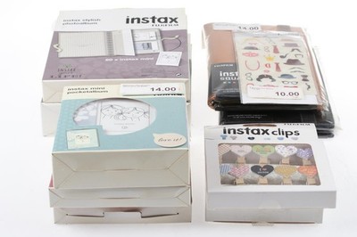 FUJIFILM Konvolut diverse Instax Album und Clips