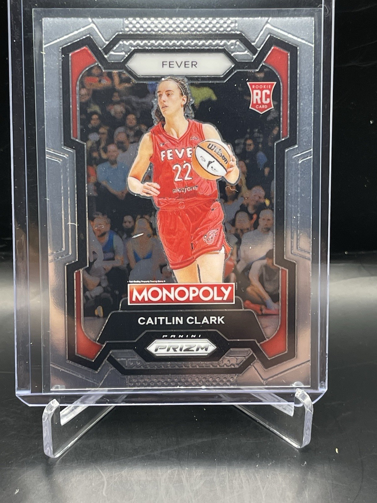 🔥2024 Panini Prizm Monopoly #65 Caitlin Clark Rookie Card RC Indiana Fever🔥