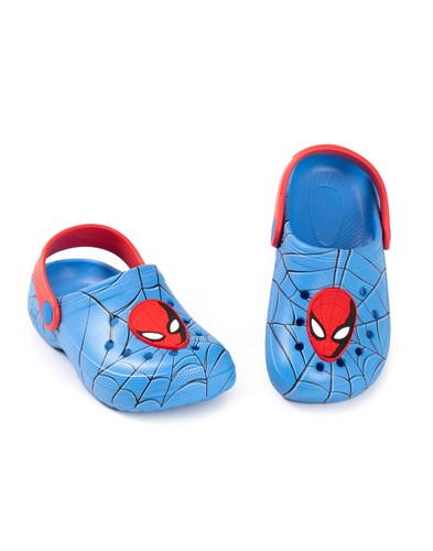 Marvel Blue Printed Clogs Boys