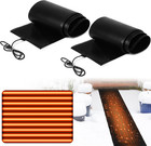 2 Pieces 13In X 10Ft Heated Snow Melting Mat for Roof, Driveways, and Walkways –