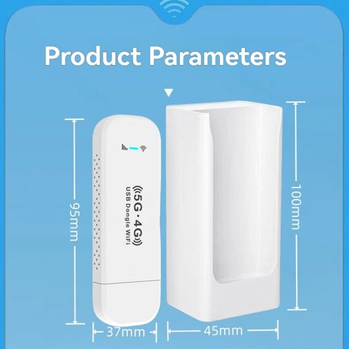 2X(Tragbares WiFi-Modem-Stick-Ladegehäuse, 4G LTE WiFi-Router, WiFi-Verschl7031 - Bild 7 von 7