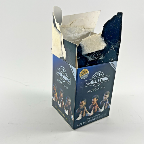 Figurina Small-Stars NBA Micro Heroes Stephen Curry #30 con scatola - Foto 5 di 8