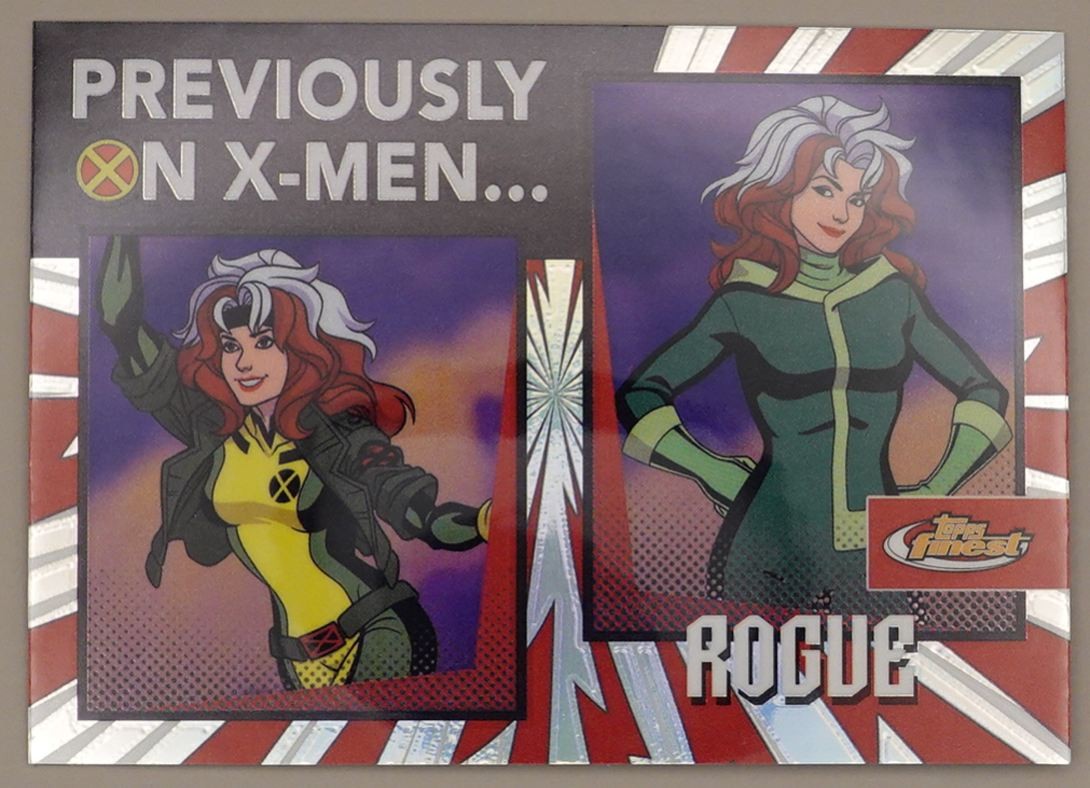 Rogue 2025 Topps Finest X-Men 97 Previously On X-Men #PO-8