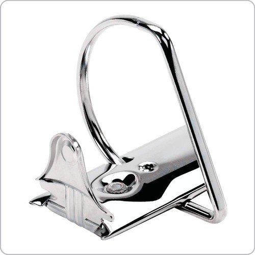 Economy 3-Ring Binders, 4", Slant-D Rings, Holds 835 Sheets, ClearVue Present... - Picture 5 of 7