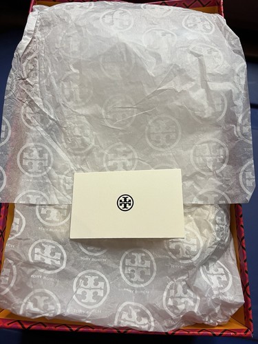 MOCASÍN CLÁSICO Tory Burch Argento Plateado Metalizado Talla 6 $328 Nuevo con Caja Malouf’s - Imagen 9 de 12