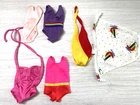 Vintage BARBIE/ FRANCIE Sun Set Malibu Original Swimsuit LOT  #1068