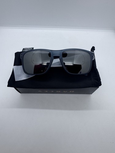 NEW Oakley HOLBROOK Matte Crystal Black PRIZM POLARIZED Black Sunglass 9102-Z4