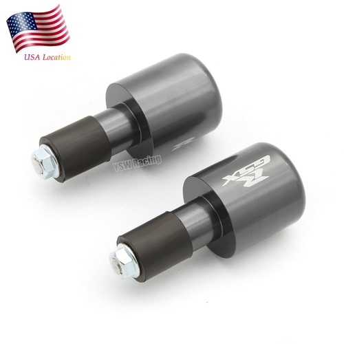 Para Suzuki GSXR750 GSXR600 GSXR1000 2001 2002-2014 CNC Manillar Extremos Grip Plug - Imagen 9 de 13