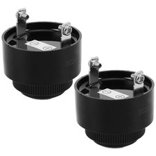  2 PCS Piezoelectric Buzzer Electronic Alarm Circular Control Panel