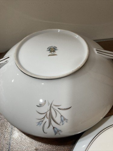 NORITAKE BLUEBELL - Round Covered Vegetable Bowl Dish - Bild 4 von 5