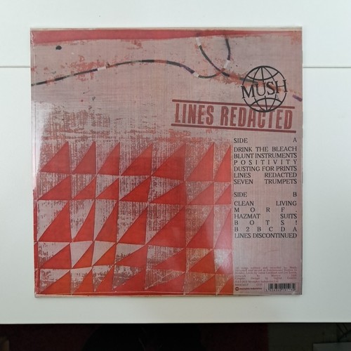 Mush Lines Redacted Vinyl LP UK 2021 Album Memphis Industries MI0656LP Sealed - Bild 2 von 4